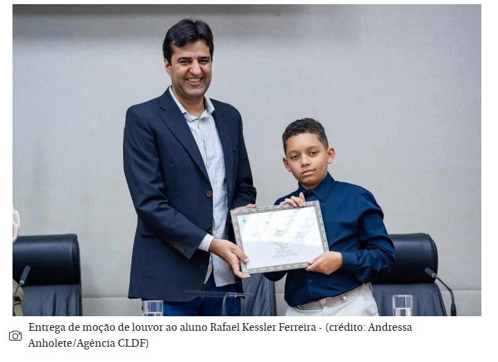 Brasiliense de 11 anos cria fórmula de matemática validada por professores da UnB
