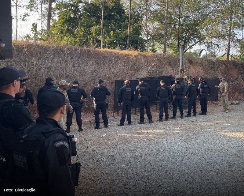 Polícia Civil realizou o 17º Curso de Operador de Mandado de Alto Risco no município de Alta Floresta