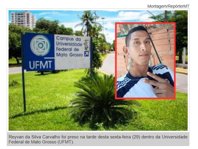 Maníaco da UFMT já estuprou mulher grávida de 6 meses, revela delegado