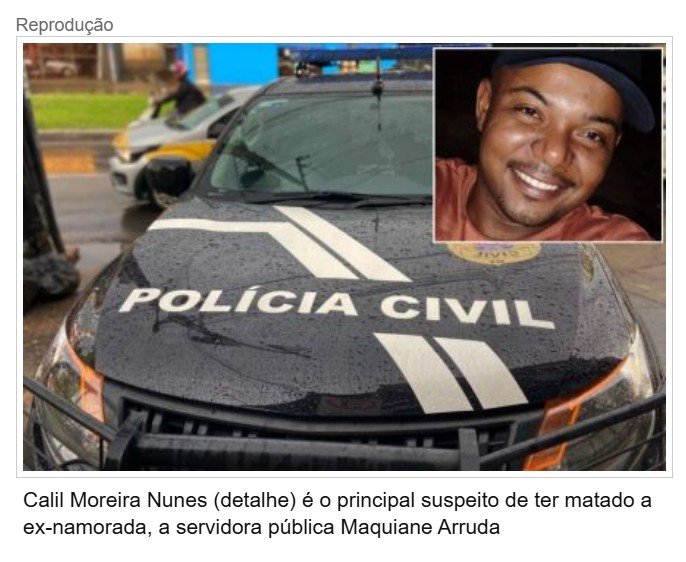 Homem que matou servidora pública a facadas é preso em MT