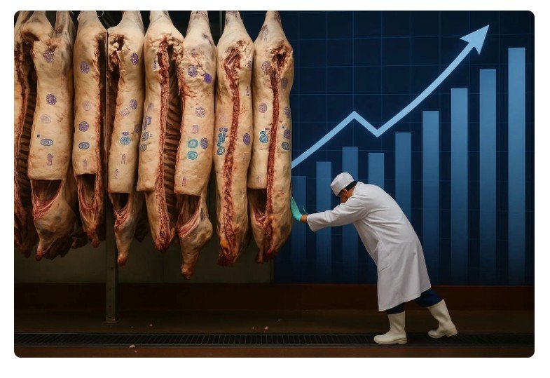 Exportações de carne bovina brasileira in natura faturam quase US$ 10 bilhões em 2025