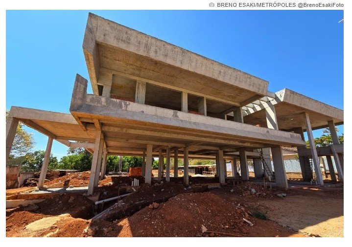 'Careca do INSS' abandona obra de mansão de R$ 9 milhões em Brasília