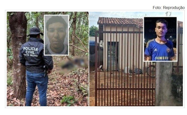 Dois irmãos são mortos a tiros em Nova Mutum/MT; Suspeito de envolvimento nos crimes é preso pela polícia