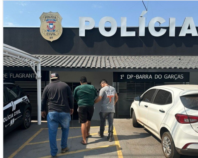 Homem que estuprou a própria filha é preso em Barra do Garças
