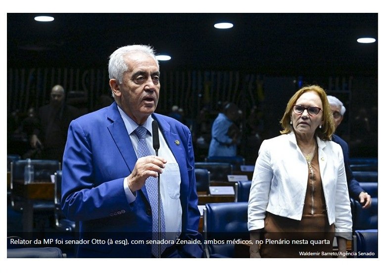 Aprovada MP que acelera atendimento de especialidades médicas no SUS