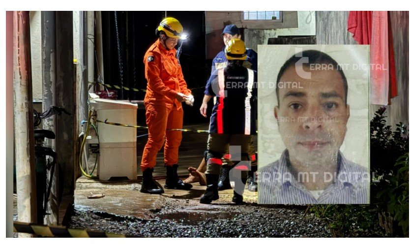 FACADA FATAL Já foi identificado homem morto a facadas após discussão em cidade de MT.