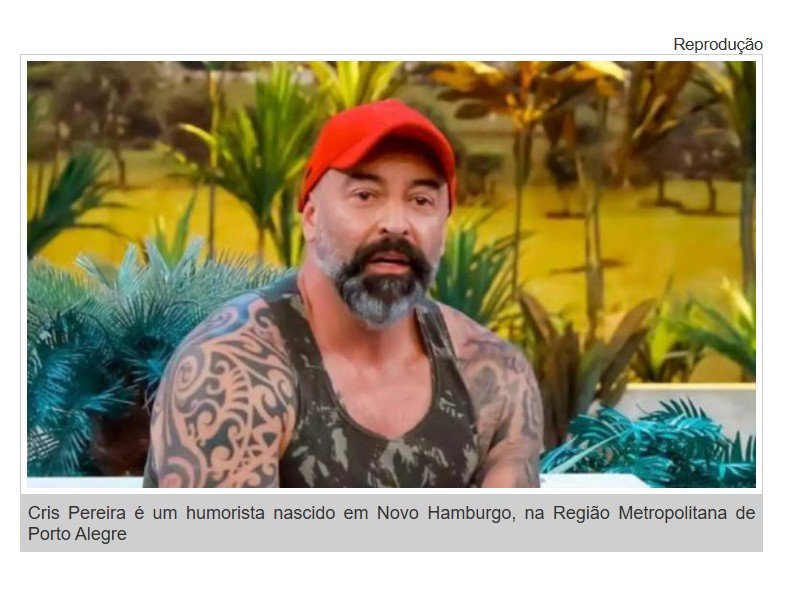 Humorista Cris Pereira é condenado a 18 anos de prisão por estupro de vulnerável no RS