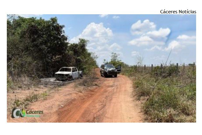 Três corpos carbonizados são encontrados na carroceria de Hilux em MT
