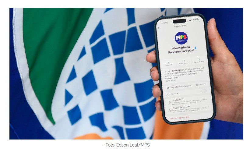 Ministério da Previdência Social lança canal no WhatsApp para ampliar comunicação com segurados