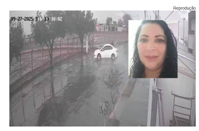 Carro atinge moto durante temporal e mata mulher em cidade de MT, motorista fugiu.