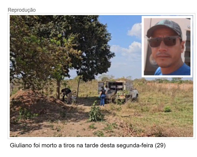 Homem é morto a tiros enquanto descansava embaixo de árvore