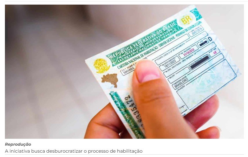 Governo autoriza fim da obrigatoriedade de autoescolas para CNH