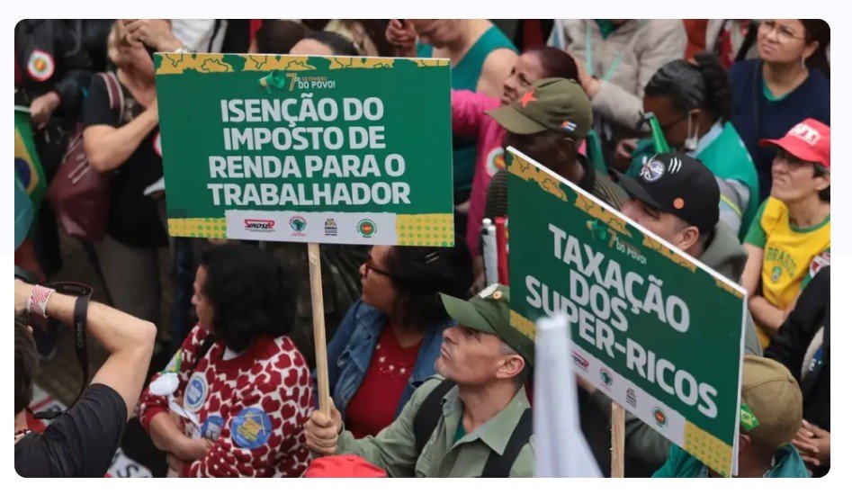 Pressão popular fez Centrão aprovar taxação a ricos para compensar isenção do IR