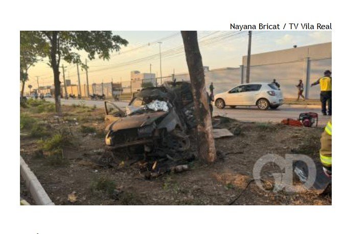 Vídeo - Grave acidente na av. das Torres deixa um morto e outro ferido