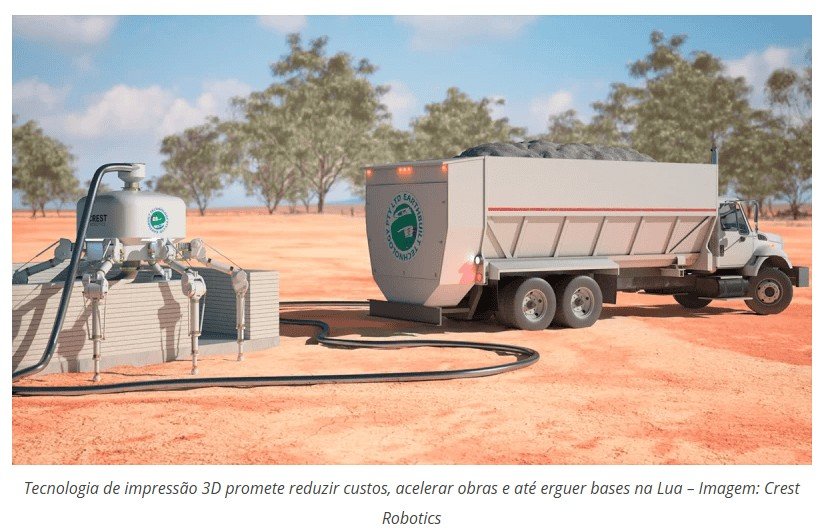 Robô imprime casa em um dia e pode mudar futuro da construção