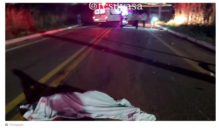 Acidente mata motocilista na madrugada deste sábado no anel viário de cidade de MT.