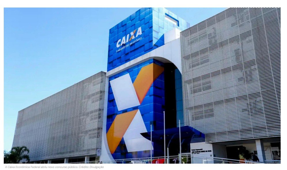 Caixa abre concurso público nacional com salário de R$ 16 mil para nível médio e superior