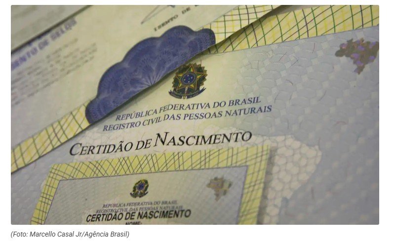 Certidão de nascimento, casamento e óbito agora podem ser puxadas pela internet, sem precisar ir ao cartório