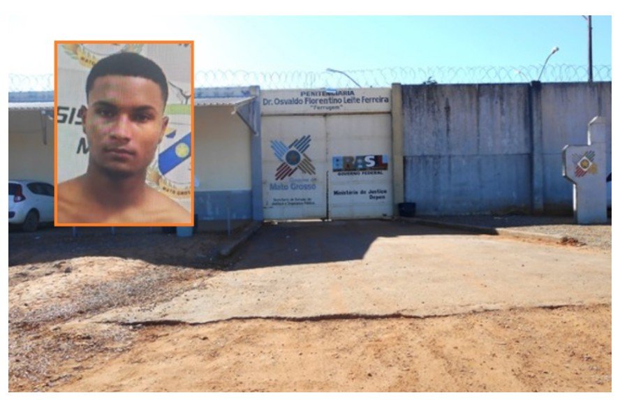 Condenado por morte de jogador de Sinop foge da Penitenciária Ferrugem durante trabalho externo