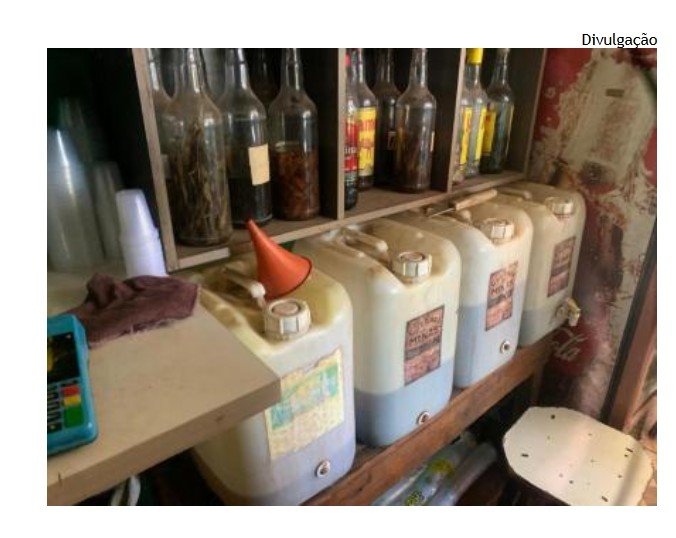 Comerciante é detido e bar fechado por fabricação clandestina de bebidas