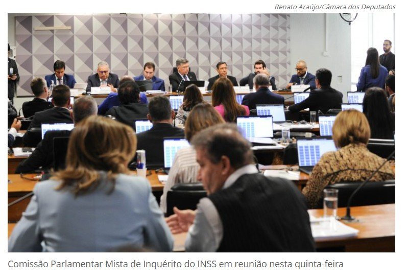 CPMI do INSS: relator vê organização criminosa em sindicato de aposentados