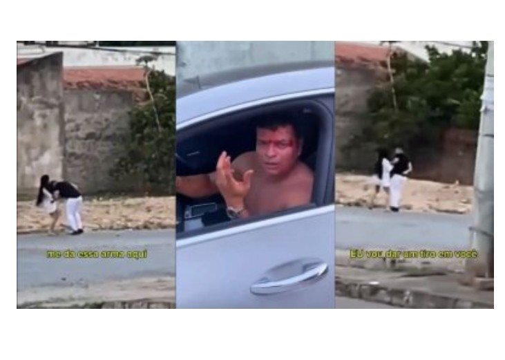 Vídeo flagra dançarina agredindo empresário e tentando tomar arma; veja