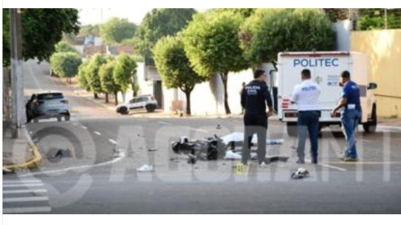 Motociclista morre atropelado por condutor embriagado e sem CNH