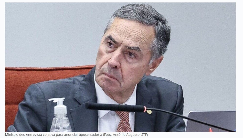 Barroso manterá salário de R$ 46 mil após aposentadoria, mas perderá abono de permanência no STF