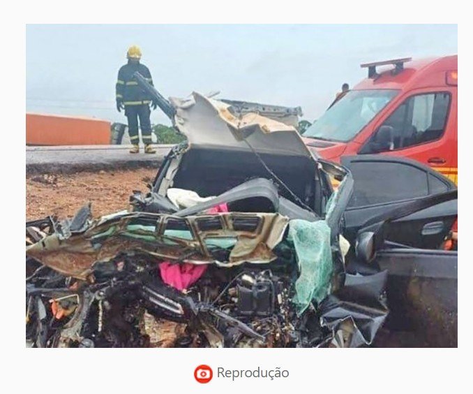 Três mulheres morrem em colisão entre carro e carreta na BR-163 em Guarantâ do Norte/MT