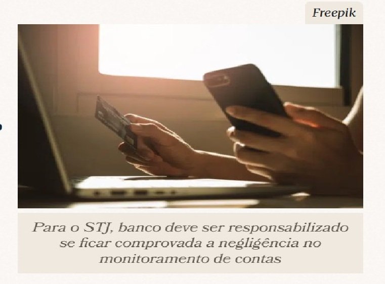 Banco responde por golpe se não monitorou e impediu uso de contas, diz STJ