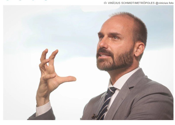Gonet se manifesta contra pedido de prisão de Eduardo Bolsonaro