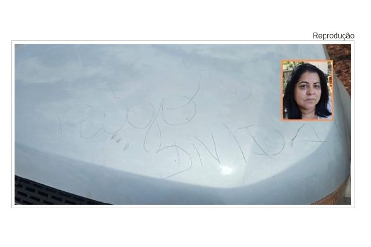 Além do bilhete, dona de marmitaria teve um dos olhos arrancados
