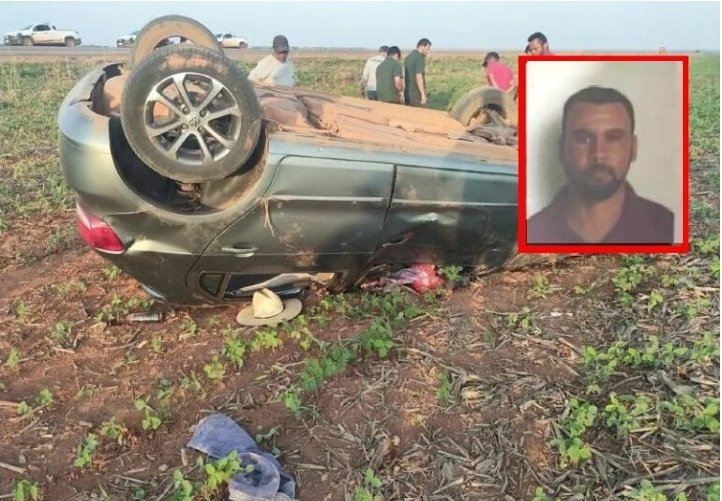 Motorista morre após capotar veículo em Boa Esperança do Norte