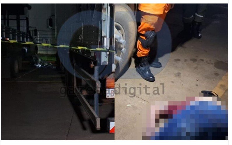Caminhoneiro cai da cabine, tem lesão cervical e morre em MT