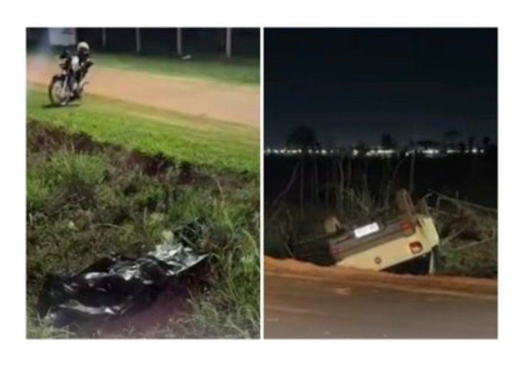 SINOP: Motociclista morre em acidente com motorista bêbado.