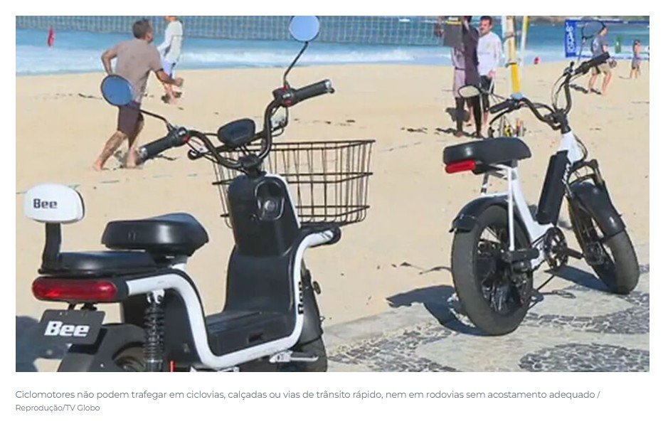 Quem não emplacar ciclomotor até dezembro de 2025 pode ter o veículo apreendido