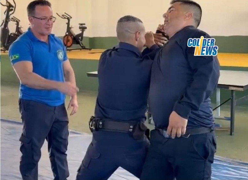 Guarda Municipal de Colíder recebe treinamentos de Bicampeão mundial de jiu-jitsu. (Vídeo)