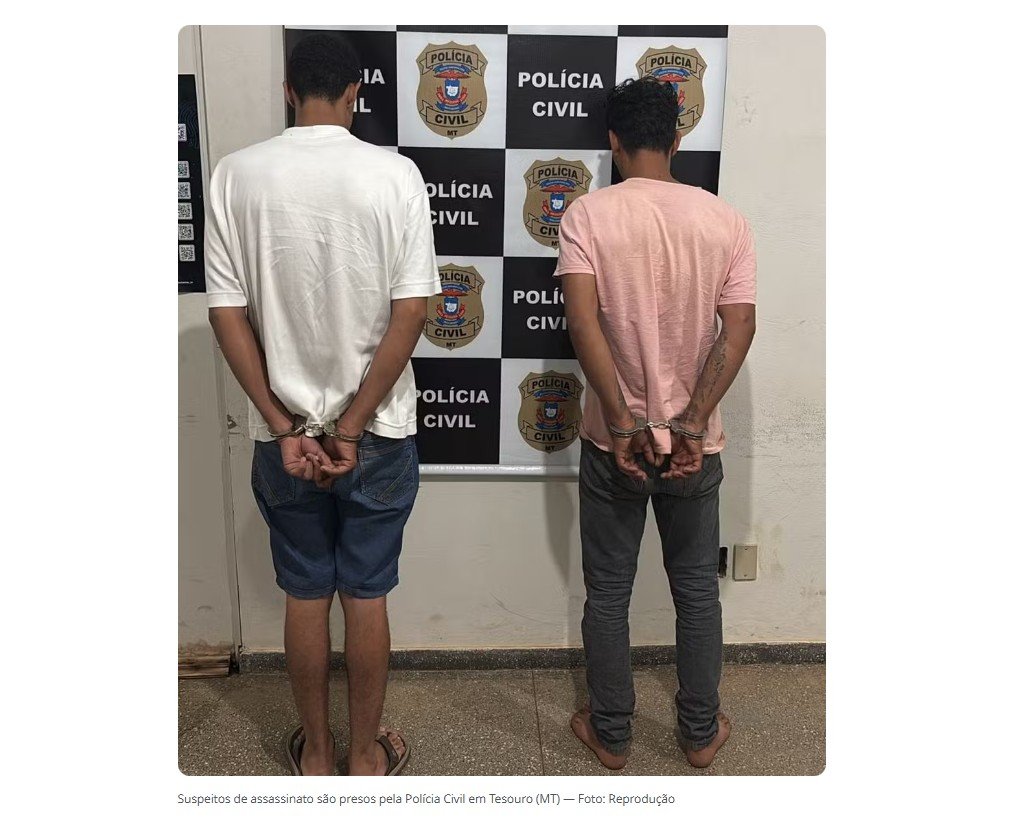 Preso por assassinato em MT diz à polícia ter cumprido ‘pacto de riqueza’