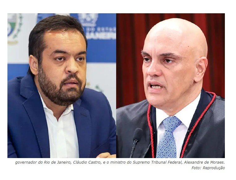Castro se nega a receber Moraes no Palácio Guanabara