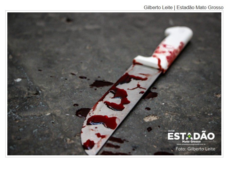 Idoso é esfaqueado deixado dentro de casa ensanguentado