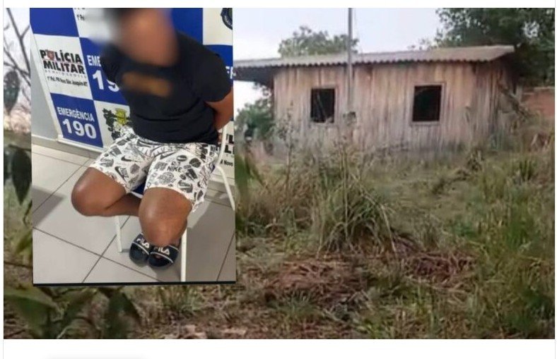 Polícia prende suspeito de estuprar criança de 8 anos em cidade de MT.