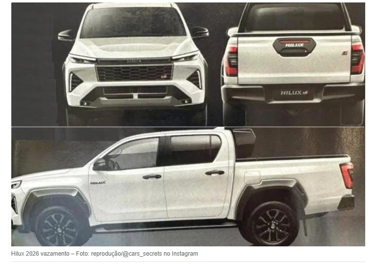 Toyota Hilux tem nova geração confirmada e chega em breve