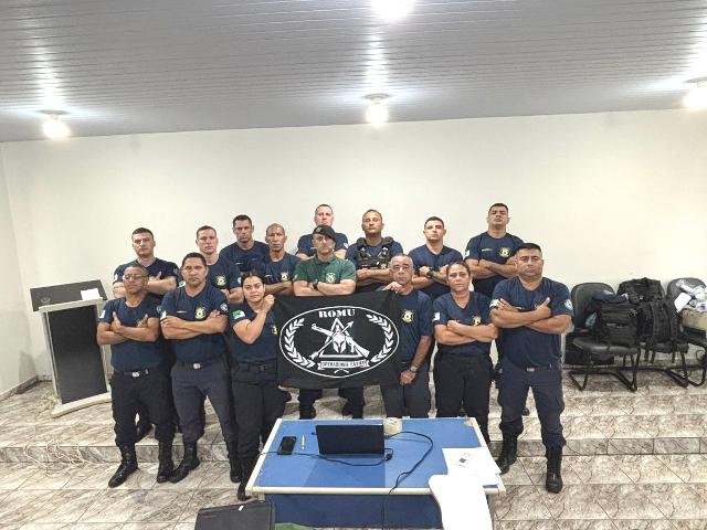 Formação da Guarda Municipal de Colíder conta com a experiência do primeiro ROMUzeiro de Mato Grosso.