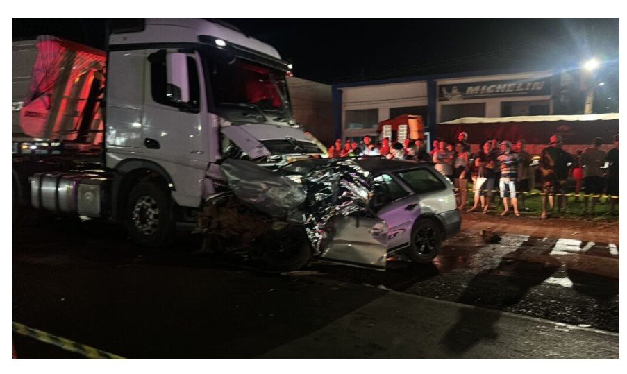 Duas pessoas morrem em grave acidente na BR-163 em Lucas do Rio Verde