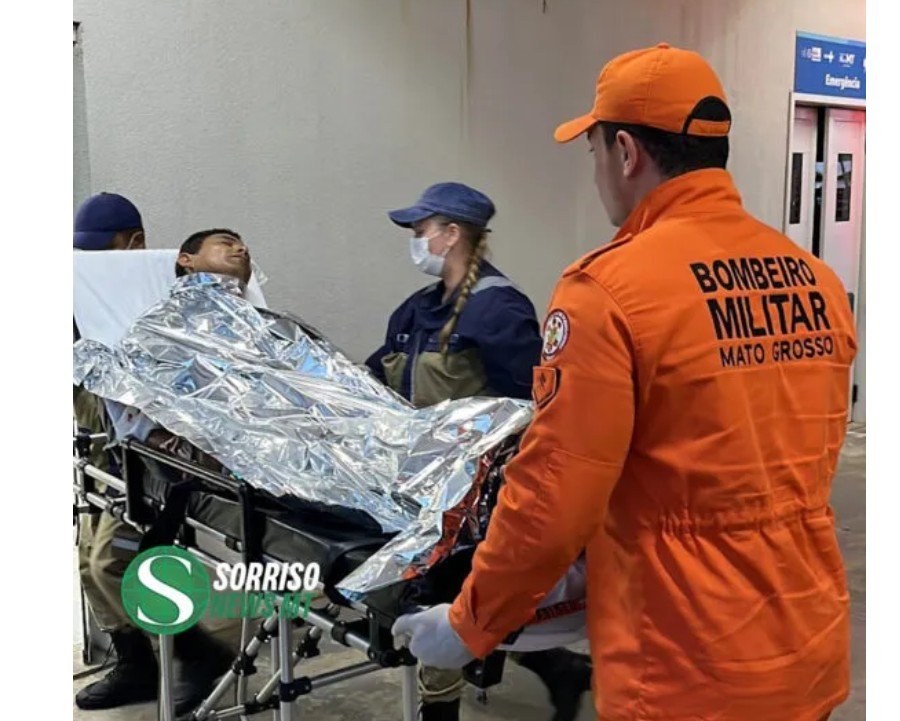 Homem é baleado com três tiros em via pública em cidade de MT.