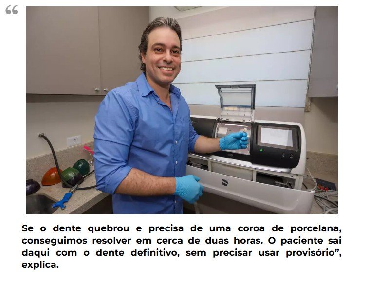 Tecnologia faz dente 'nascer' em horas e dá fim a espera por próteses.