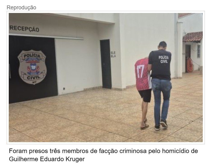 Suspeitos de matar jovem que cobrou pensão são presos em MT