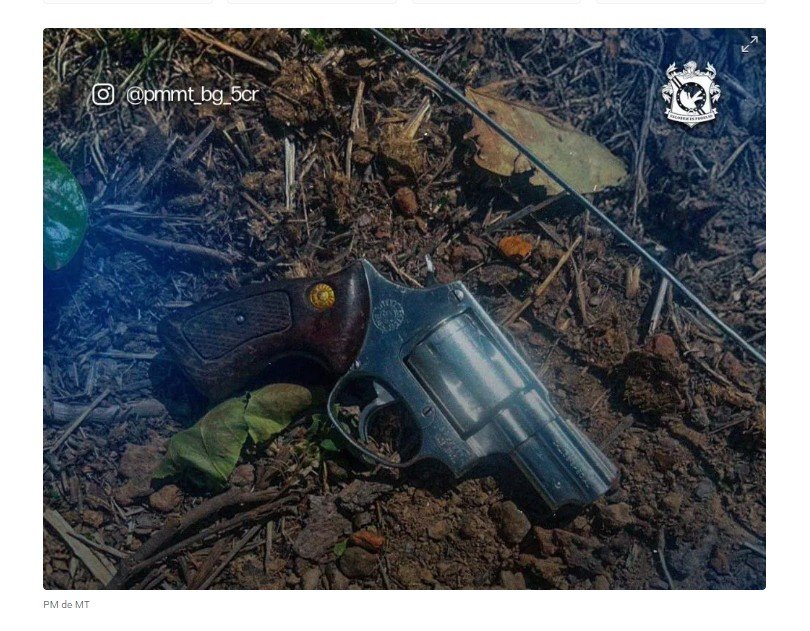 Homem morre em confronto com a PM em cidade de MT; criminoso com passagens criminais reagiu