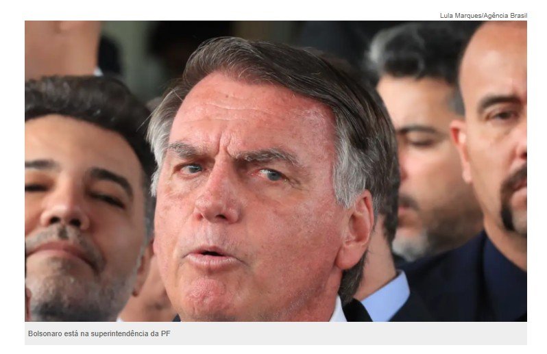 Ex-presidente Jair Bolsonaro é preso preventivamente pela PF