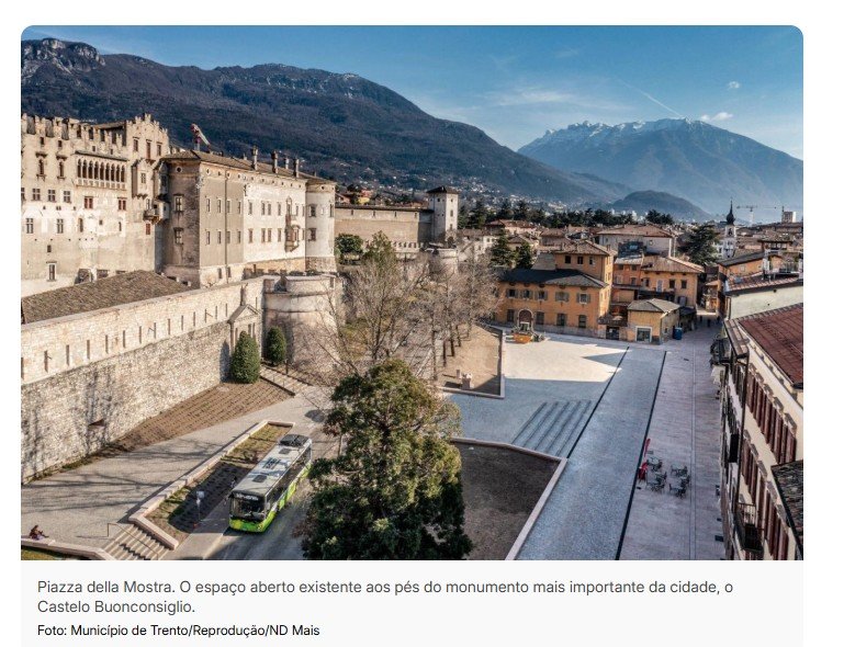 Como é Trento, cidade italiana que assinará pacto de amizade inédito com município brasileiro